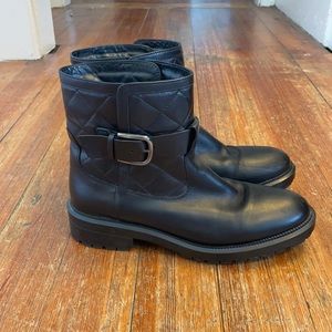 Aquatalia Engineer Ankle Boots - W , Size 9